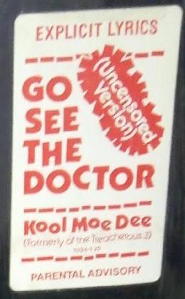 Kool Moe Dee - Go See The Doctor - 1986 - Quarantunes