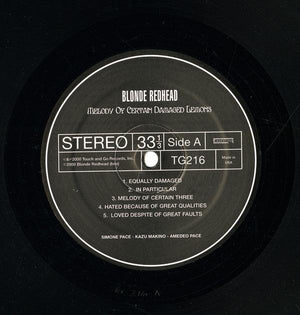 Blonde Redhead - Melody Of Certain Damaged Lemons - 2000 - Quarantunes