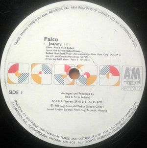 Falco - Jeanny (12") 1986 - Quarantunes