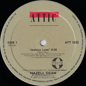 Hazell Dean - Jealous Love / Evergreen - Quarantunes