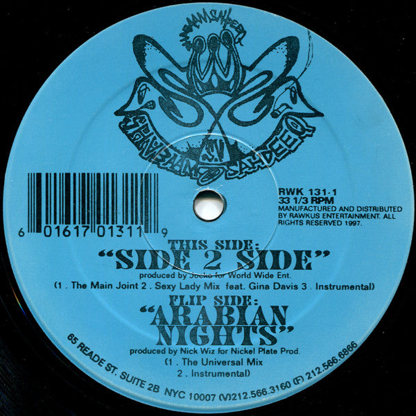 Shabaam Sahdeeq - Side 2 Side / Arabian Nights