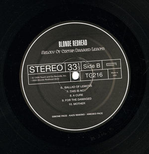 Blonde Redhead - Melody Of Certain Damaged Lemons - 2000 - Quarantunes