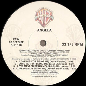 Angela - Love Me (For Being Me) 1990 - Quarantunes