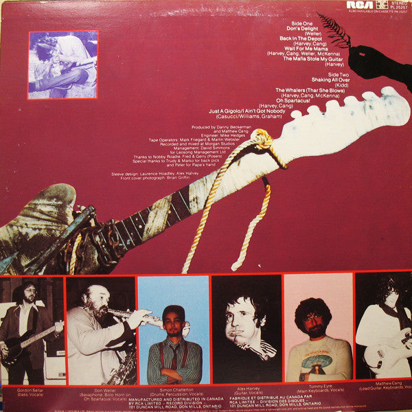 Alex Harvey - The New Band - The Mafia Stole My Guitar