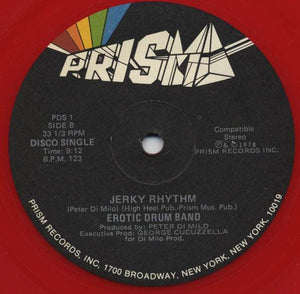 Erotic Drum Band - Love Disco Style / Jerky Rhythm (Red, 12") 1978 - Quarantunes