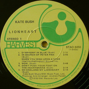 Kate Bush - Lionheart