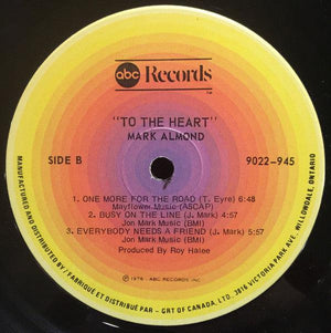 Mark-Almond - To The Heart 1976 - Quarantunes