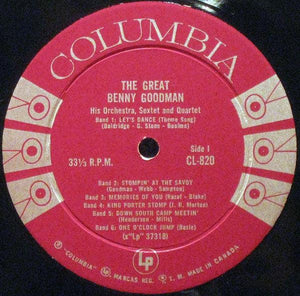 Benny Goodman - The Great Benny Goodman - 1956 - Quarantunes