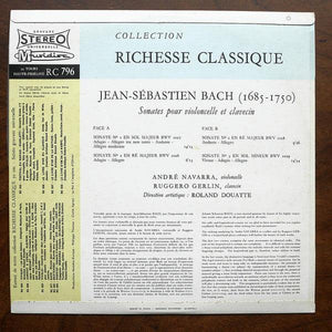 Jean-Sébastien Bach - Sonates Pour Violoncelle Et Clavecin - Quarantunes