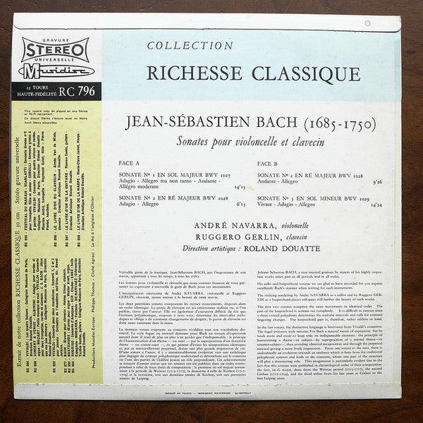 Jean-Sébastien Bach - Sonates Pour Violoncelle Et Clavecin - Quarantunes
