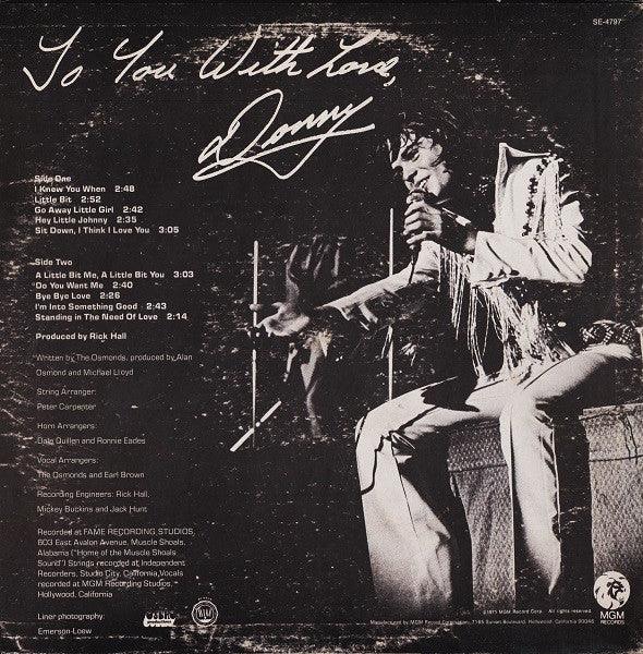 Donny Osmond - To You With Love, Donny 1971 - Quarantunes