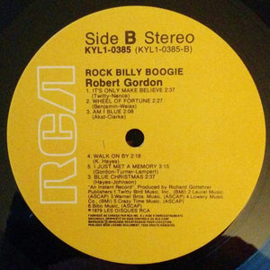 Robert Gordon - Rock Billy Boogie - Quarantunes