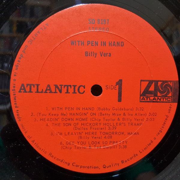 Billy Vera - With Pen In Hand 1968 - Quarantunes