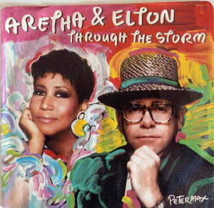 Aretha Franklin and Elton John - Through The Storm 1989 - Quarantunes