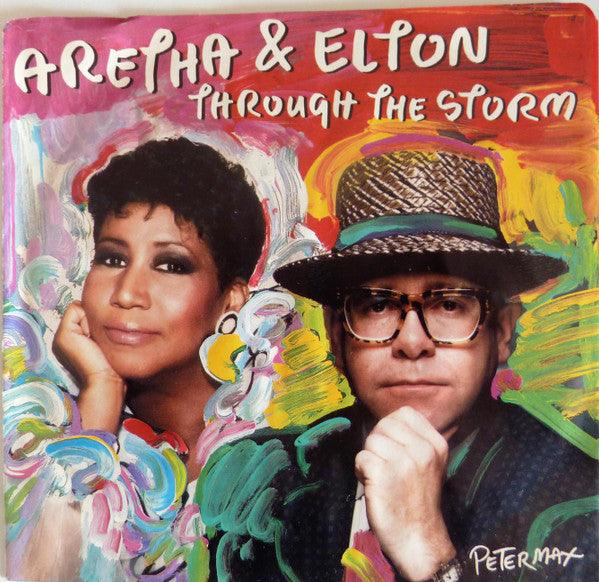 Aretha Franklin and Elton John - Through The Storm 1989 - Quarantunes
