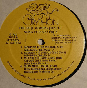 The Phil Woods Quintet - Song For Sisyphus 1978 - Quarantunes