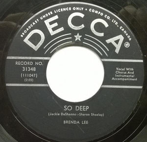 Brenda Lee - Break It To Me Gently / So Deep 1962 - Quarantunes