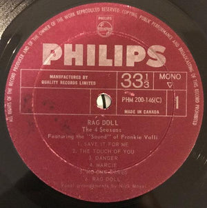 The 4 Seasons - Rag Doll (mono) 1964 - Quarantunes