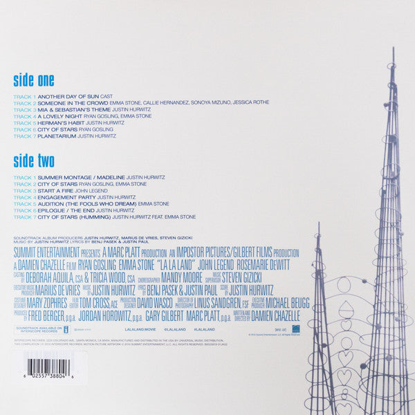 Justin Hurwitz - La La Land (Original Motion Picture Soundtrack)