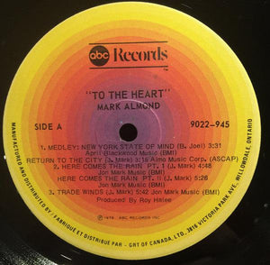 Mark-Almond - To The Heart 1976 - Quarantunes