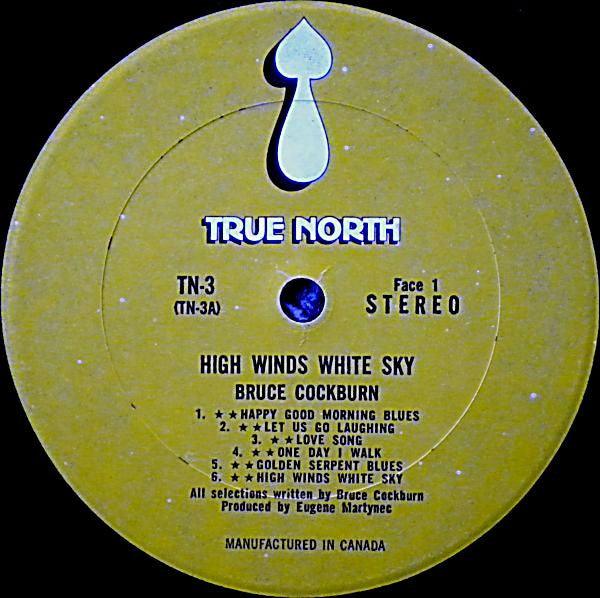 Bruce Cockburn - High Winds White Sky - Quarantunes