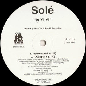 Solé - Iy Yi Yi - 1999 - Quarantunes