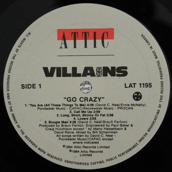 Villains - Go Crazy 1984 - Quarantunes