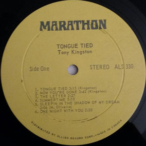 Tony Kingston - Tongue Tied - Quarantunes