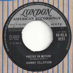 Johnny Tillotson - Poetry In Motion