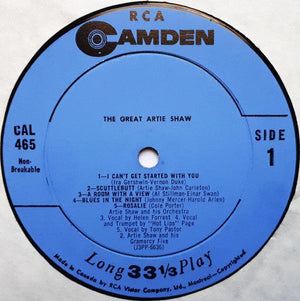 Artie Shaw - The Great Artie Shaw 1959 - Quarantunes