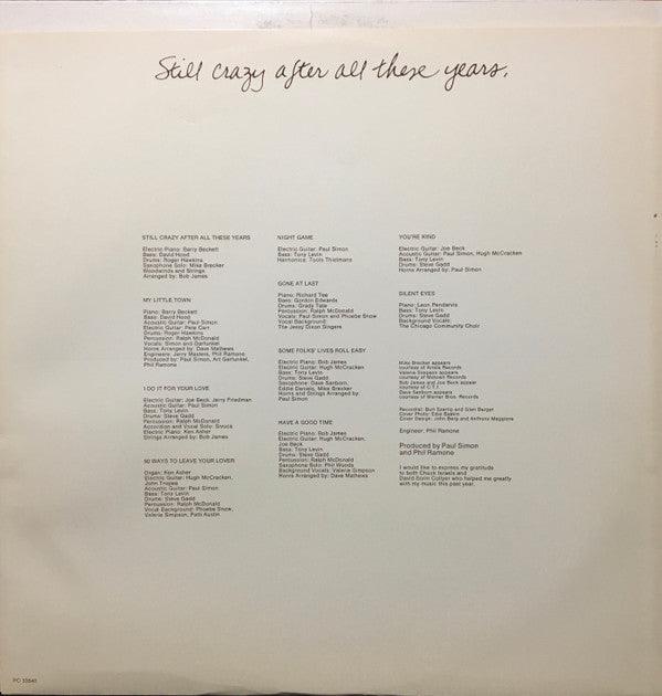 Paul Simon - Still Crazy After All These Years - Quarantunes