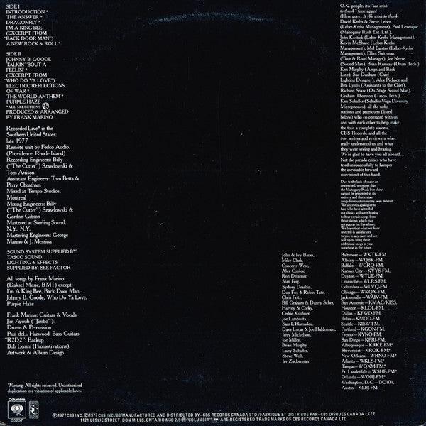 Frank Marino|Mahogany Rush - Live 1978 - Quarantunes