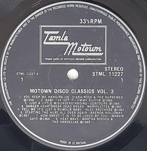 Various - Motown Disco Classics Volume Three - 1973 - Quarantunes