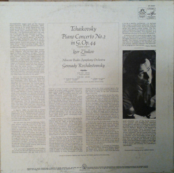 Pyotr Ilyich Tchaikovsky - Tchaikovsky Piano Concerto No. 2 in G, Op. 44