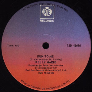 Kelly Marie - Run To Me (12") 1977 - Quarantunes