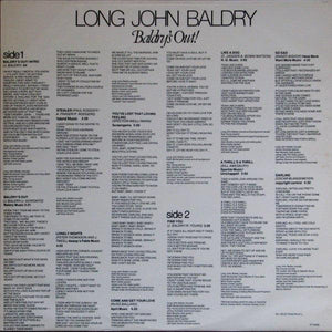 Long John Baldry - Baldry's Out! 1979 - Quarantunes