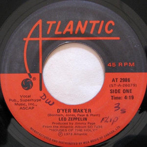 Led Zeppelin - D'yer Mak'er / The Crunge 1973 - Quarantunes