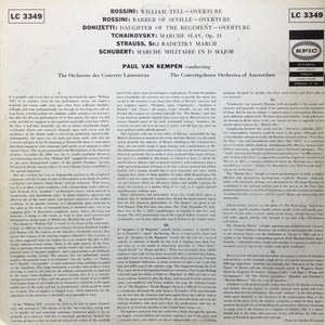 Paul van Kempen - Overtures And Marches: Rossini · Donizetti · Tchaikovsky · Strauss · Schubert