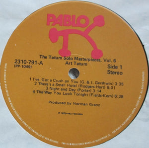 Art Tatum - The Tatum Solo Masterpieces, Vol. 6
