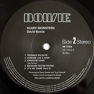 David Bowie - Scary Monsters - 2018 - Quarantunes