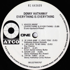 Donny Hathaway - Everything Is Everything - Quarantunes