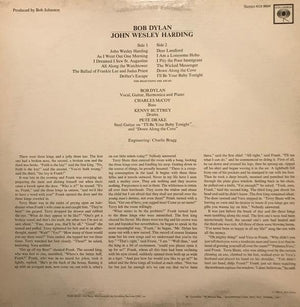 Bob Dylan - John Wesley Harding - Quarantunes
