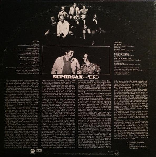 Supersax - Supersax Plays Bird (minty) 1973 - Quarantunes