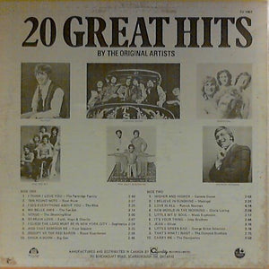 Various - 20 Great Hits By The Original Artists 1971 - Quarantunes
