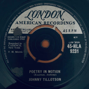 Johnny Tillotson - Poetry In Motion