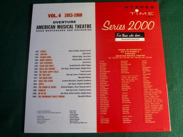 Hugo Montenegro And Orchestra - Overture, American Musical Theatre, Vol. 4 (1953 - 1960) 1961 - Quarantunes