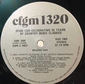 Various - CFGM 1320 Celebrating 25 Years Of Country Music Classics - Quarantunes