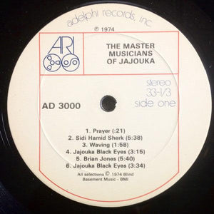 Master Musicians Of Jajouka - The Primal Energy That Is The Music And Ritual Of Jajouka, Morocco - 1974 - Quarantunes