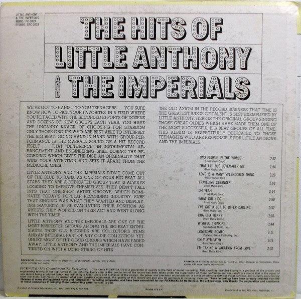 Little Anthony & The Imperials - The Hits Of Little Anthony And The Imperials - Quarantunes