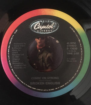 Broken English - Comin' On Strong - 1987 - Quarantunes